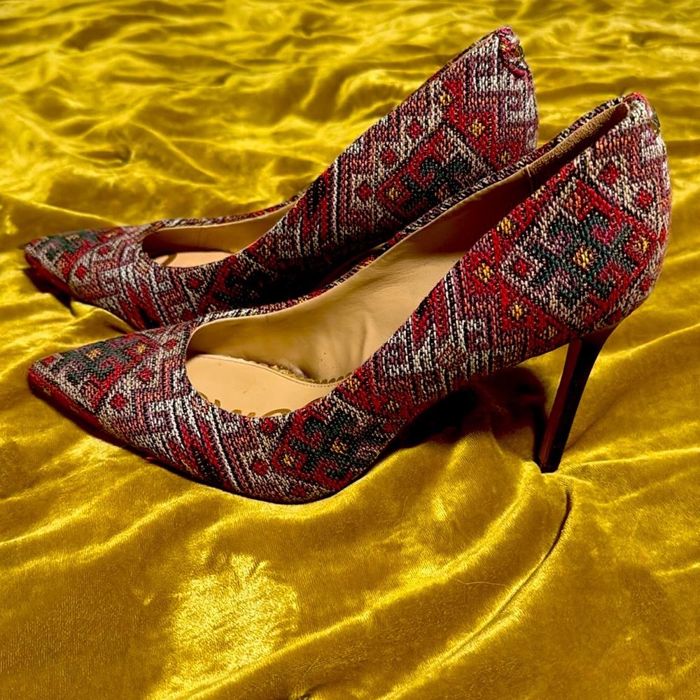 Fabulous fabric pumps!!